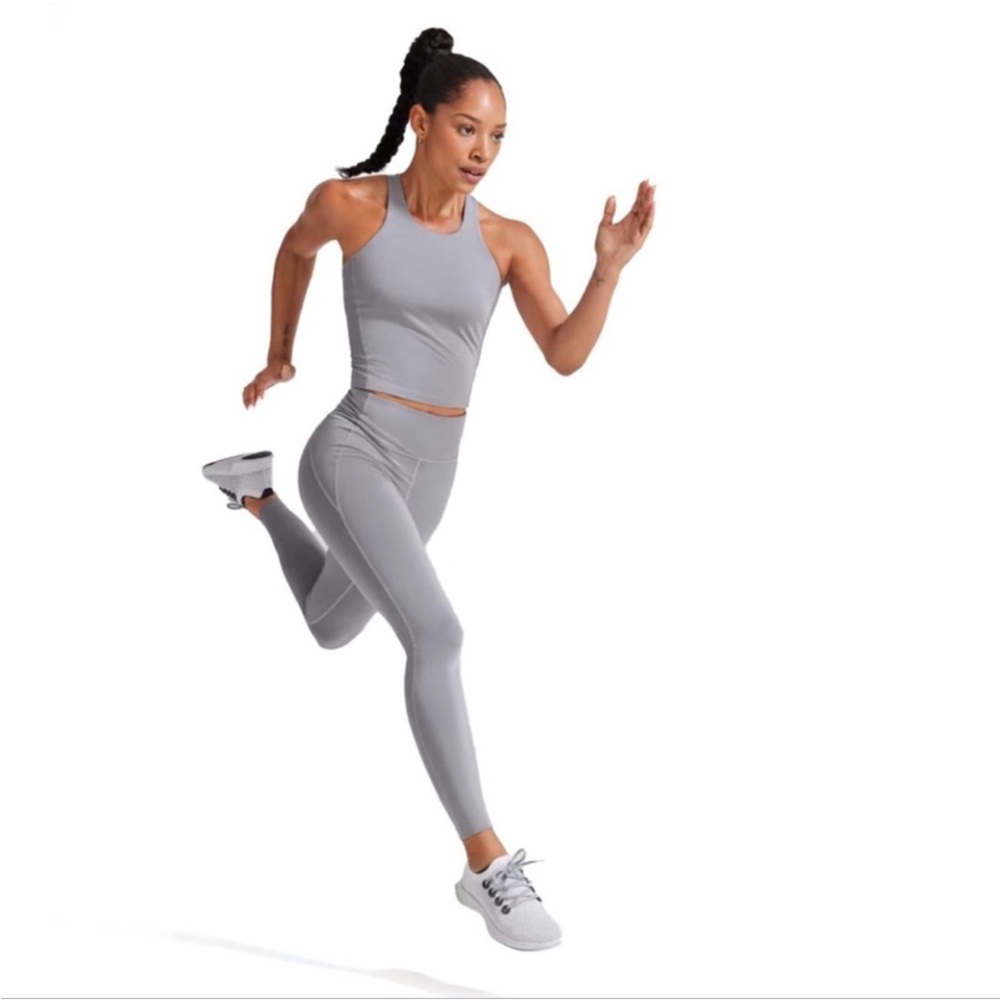 Allbirds Women's Natural Legging in Medium Grey EUC